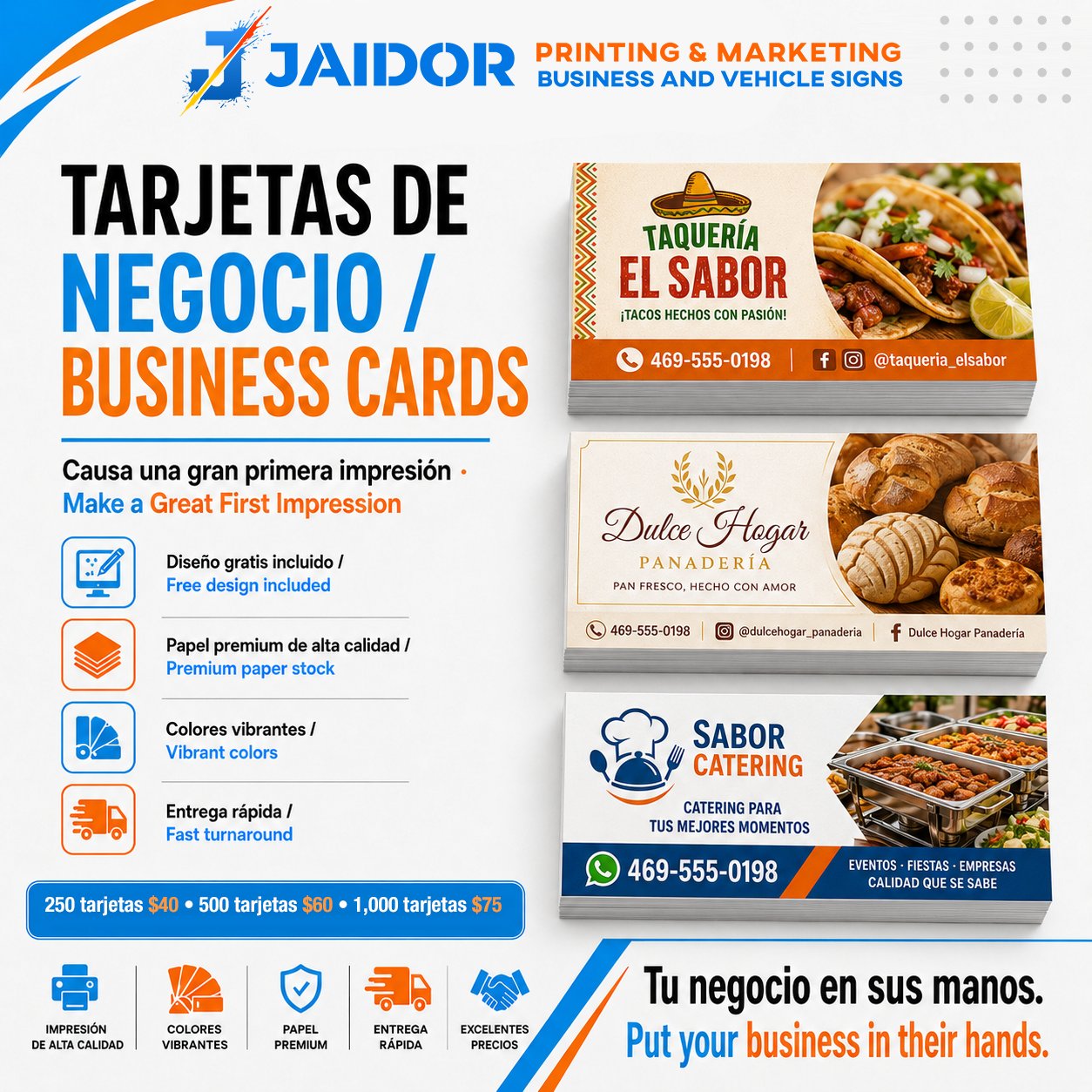 Tarjetas de Negocio