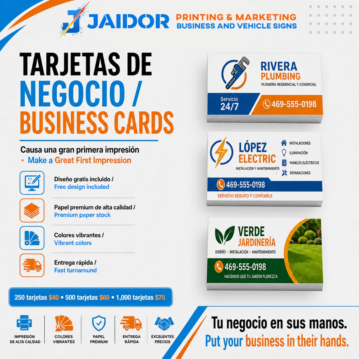 Tarjetas de Negocio