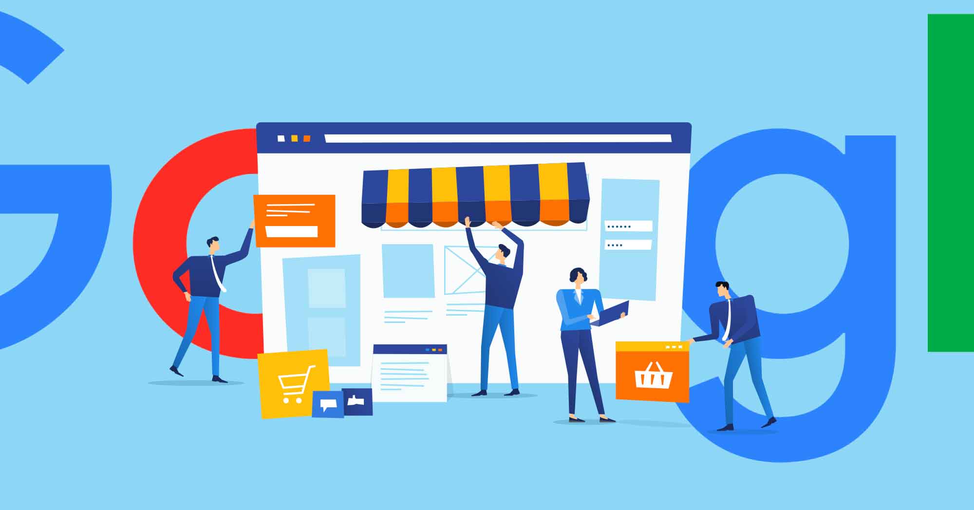 Imagen ilustrativa del servicio de Google My Business